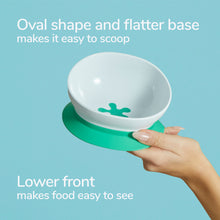 Muatkan imej ke dalam penonton Galeri, Baby 2-in-1 Suction Bowl: Aqua