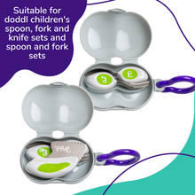 Muatkan imej ke dalam penonton Galeri, Bekas Kutleri Kanak-Kanak: Kelabu Sejuk