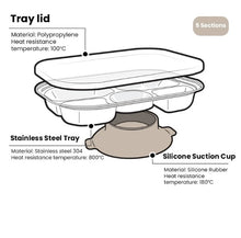 Load image into Gallery viewer, Grosmimi S/S Food Tray 5 Section (5C)
